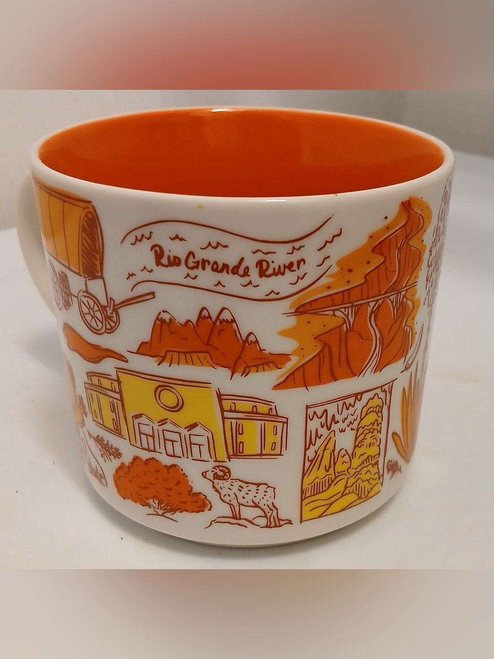 2018 Starbucks 14oz Retired Been There Series New Mexico Mug #BWA 18 - Picture 3 of 6